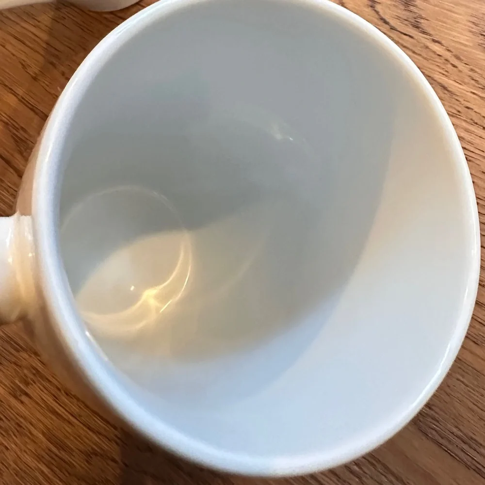 Pottery Barn Great Coupe Late Mugs Set of Two